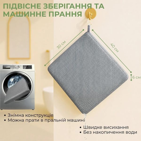 М&rsquo;яка накладка на сидіння для душу Supretto з протиковзкою основою (94430001) 94430001 фото