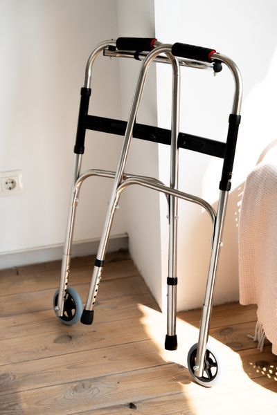 Ходунки шагающие складные AIRM HEALTH с 2 колесами (9508_0001) 9508_0001 фото