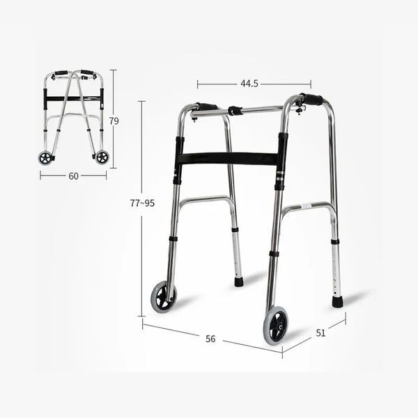Ходунки шагающие складные AIRM HEALTH с 2 колесами (9508_0001) 9508_0001 фото